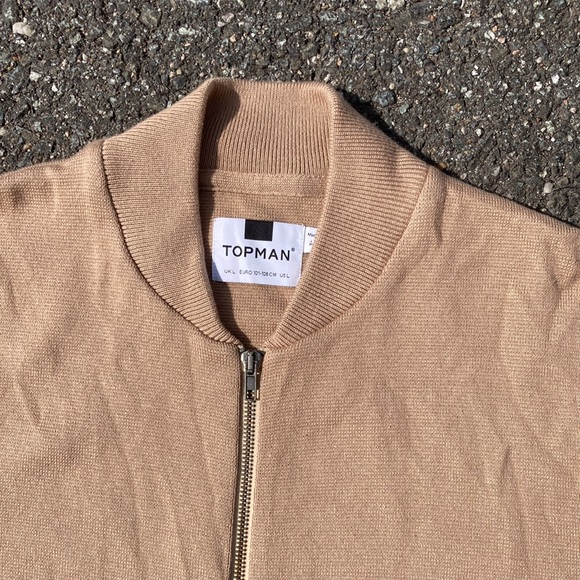 Topman Zip Up Sweater - Picture 3 of 6